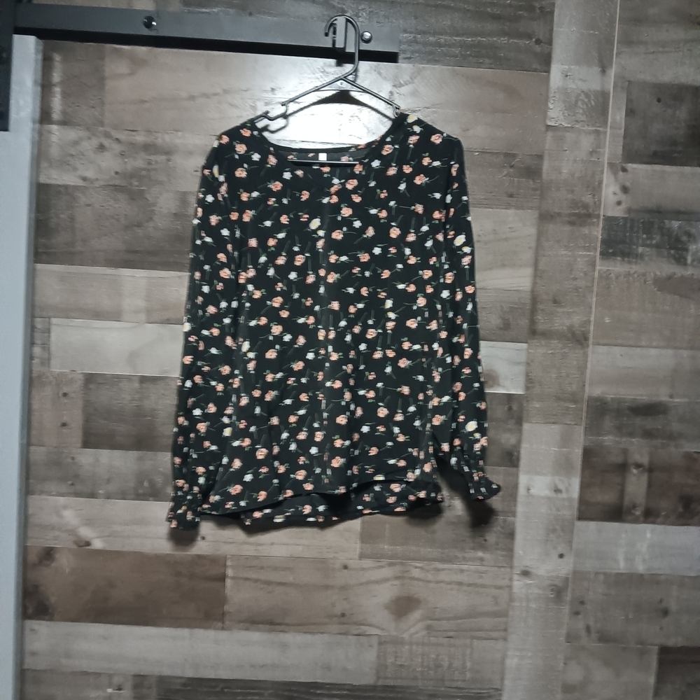 Floral Print Women's Blouse
